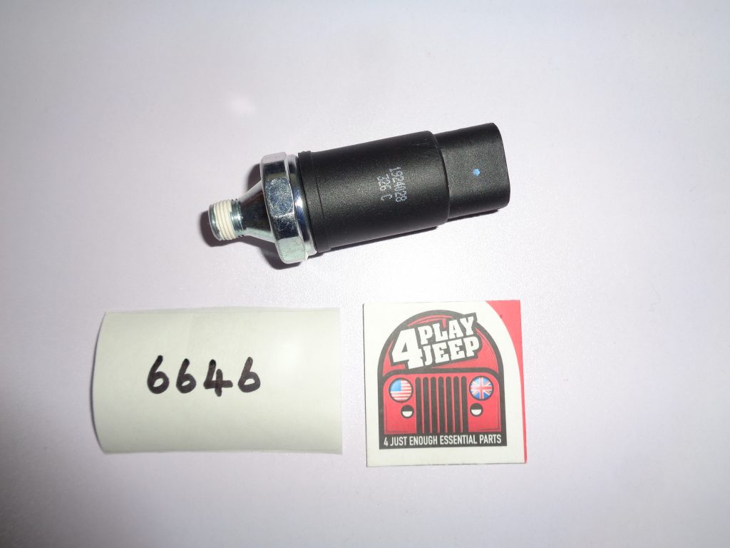 Oil pressure switch, early XJ